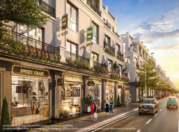 Thiết kế Shophouse Bắc Thăng Long Urban City