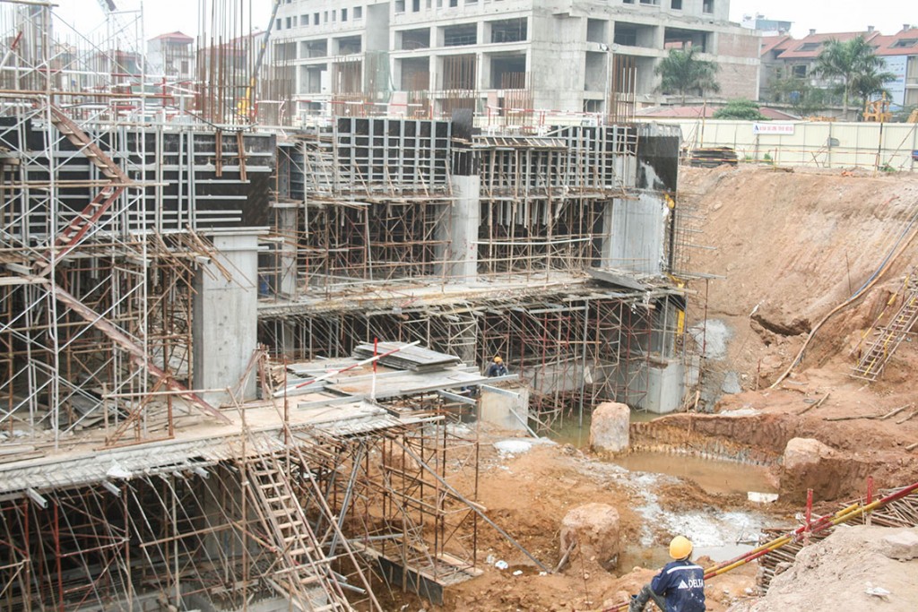 tiến độ chung cư goldmark city