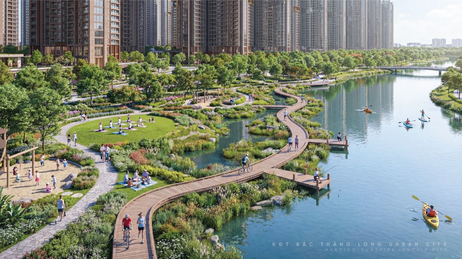 Thiết kế căn hộ chung cư Bắc Thăng Long Urban City
