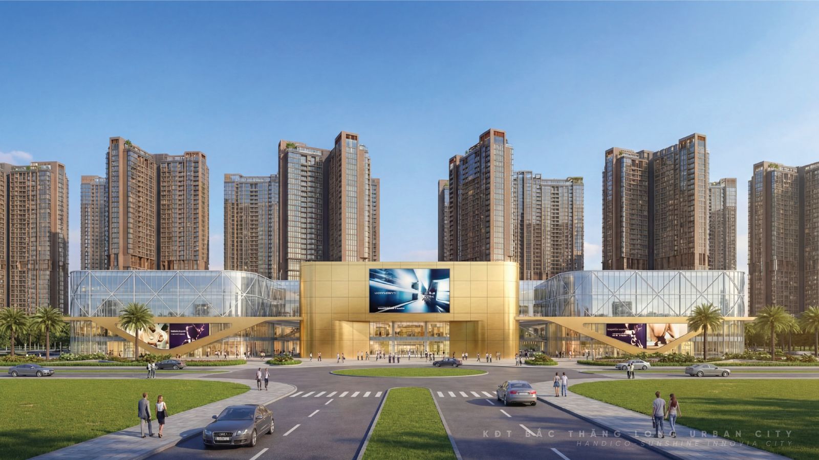 Thiết kế Shophouse Bắc Thăng Long Urban City - Nơi kinh doanh hòa vào nhịp sống đô thị